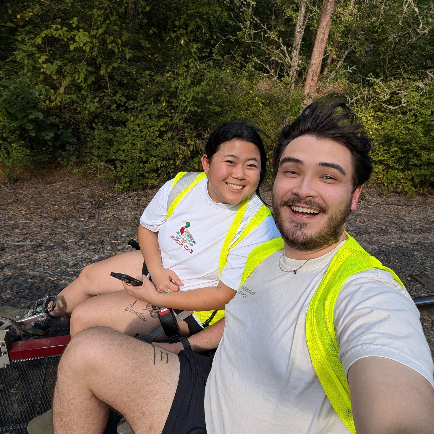 Riding Rail Carts!