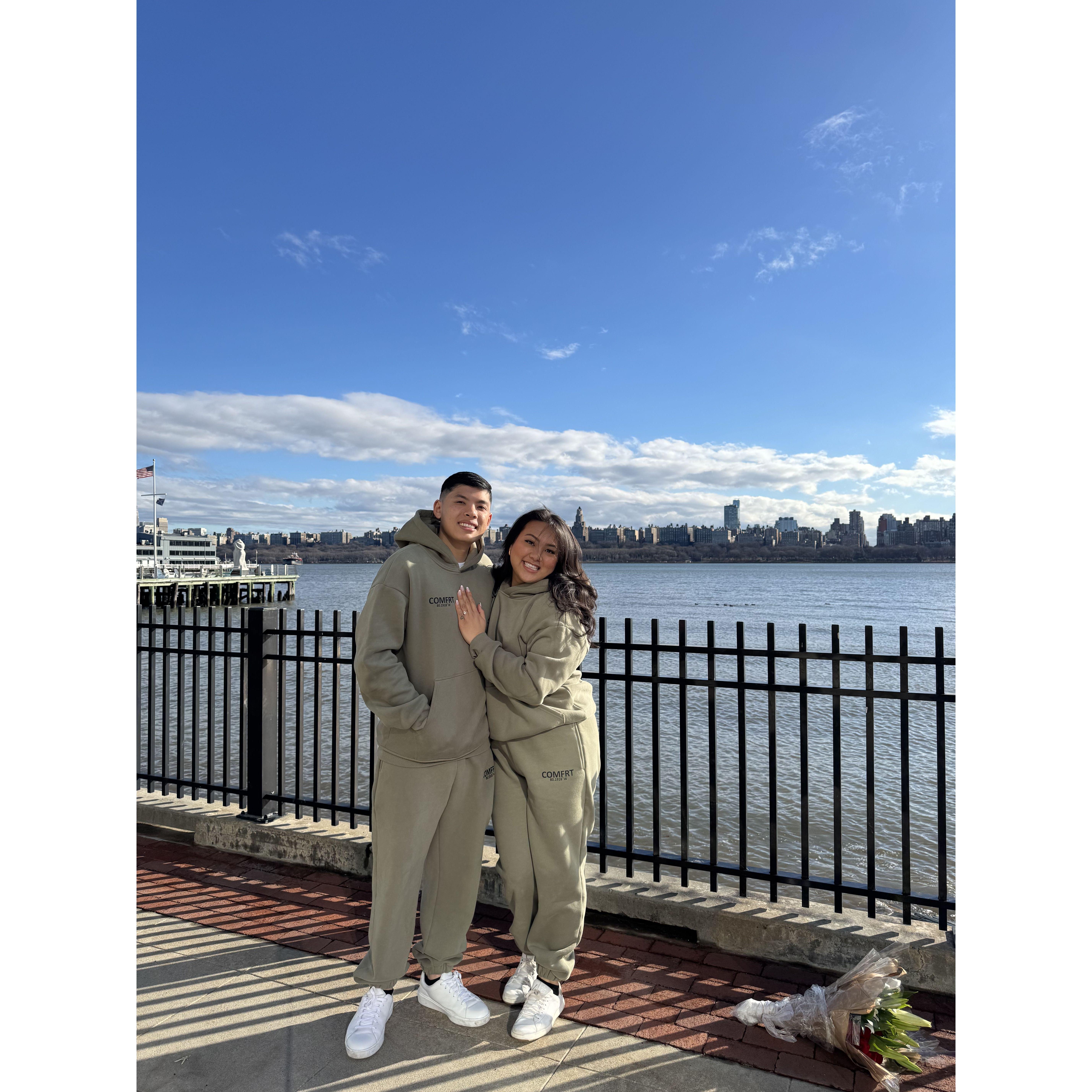 The day after I said I DO!