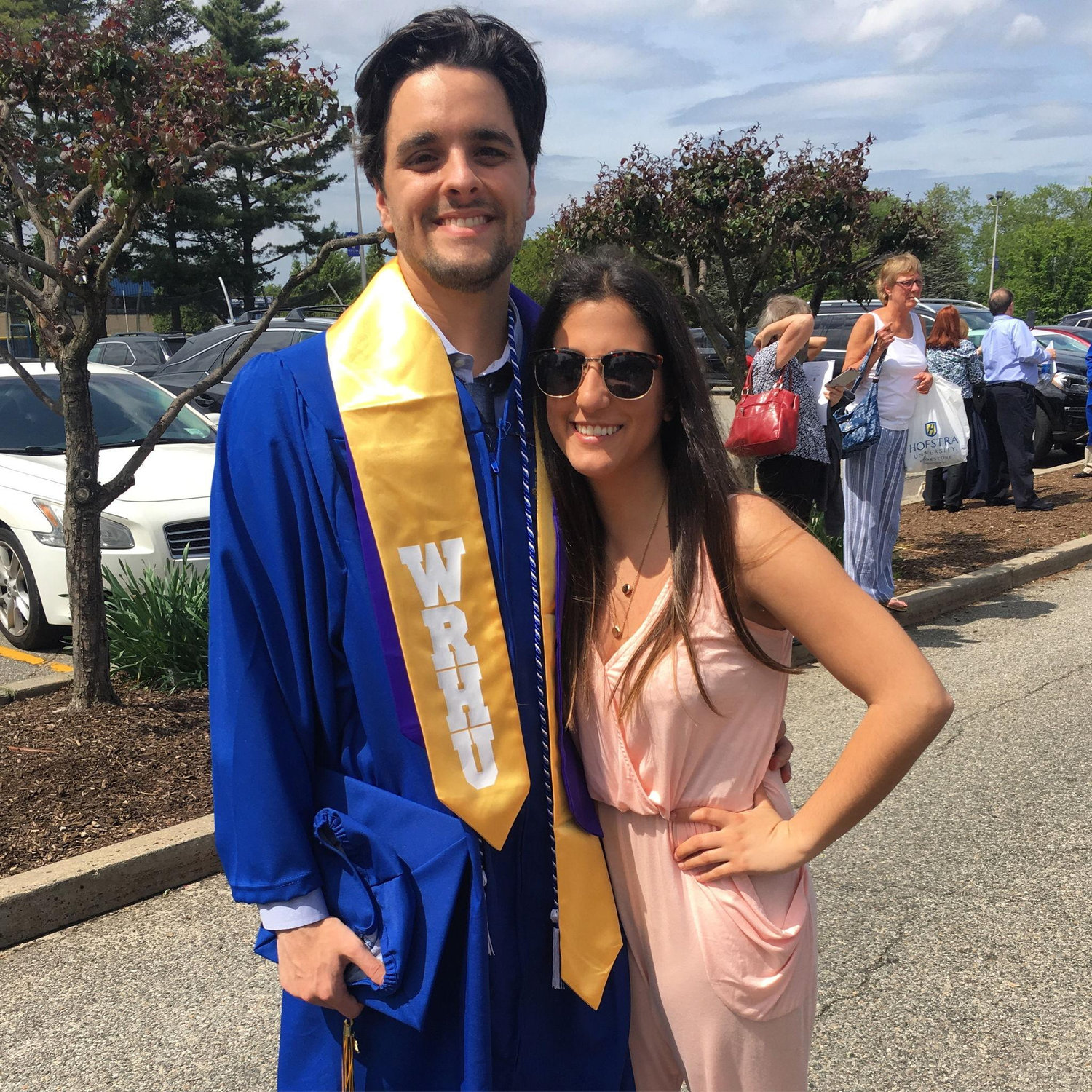 John Graduating from Hofstra - May 2018