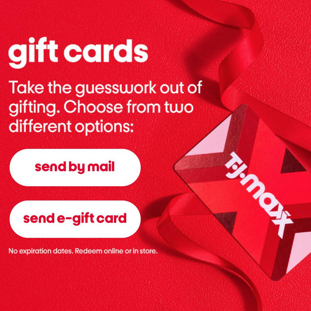 gift cards | TJ Maxx