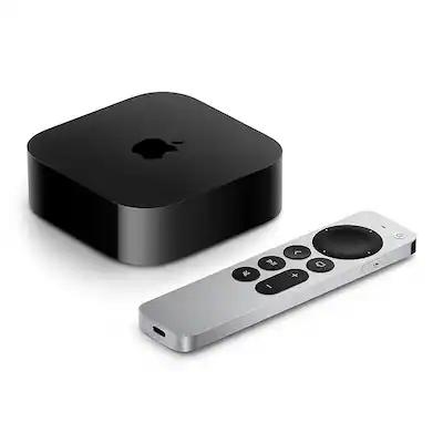 Apple - TV 4K 128GB Streaming Device (3rd generation) - Wi-Fi + Ethernet - Black