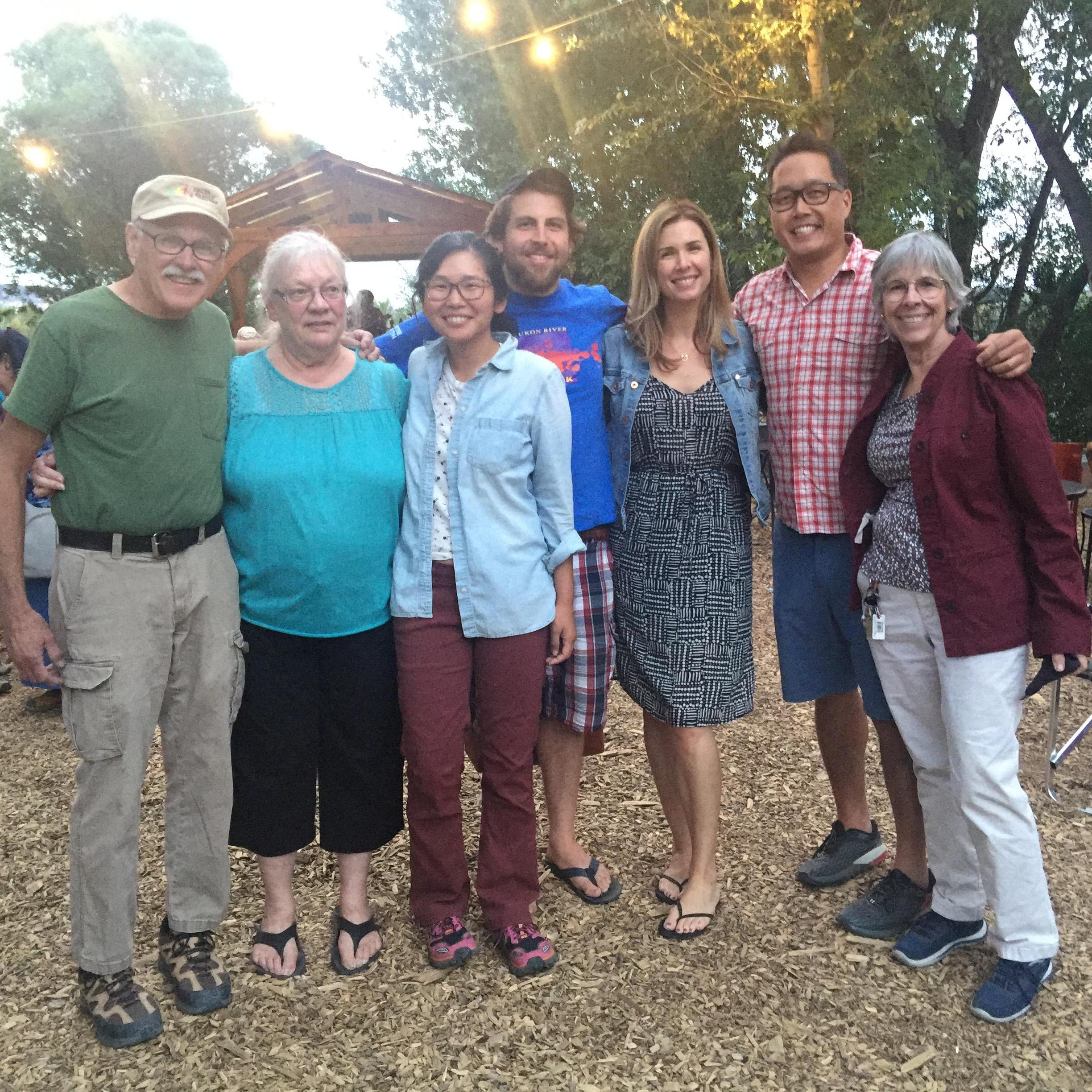 Ed meeting some of Julia's extended family in Colorado this summer