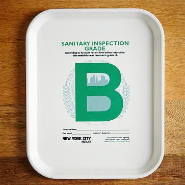 Fishs Eddy Tray - Health Grade B