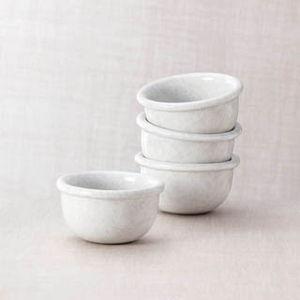 Butter Crock - White on White