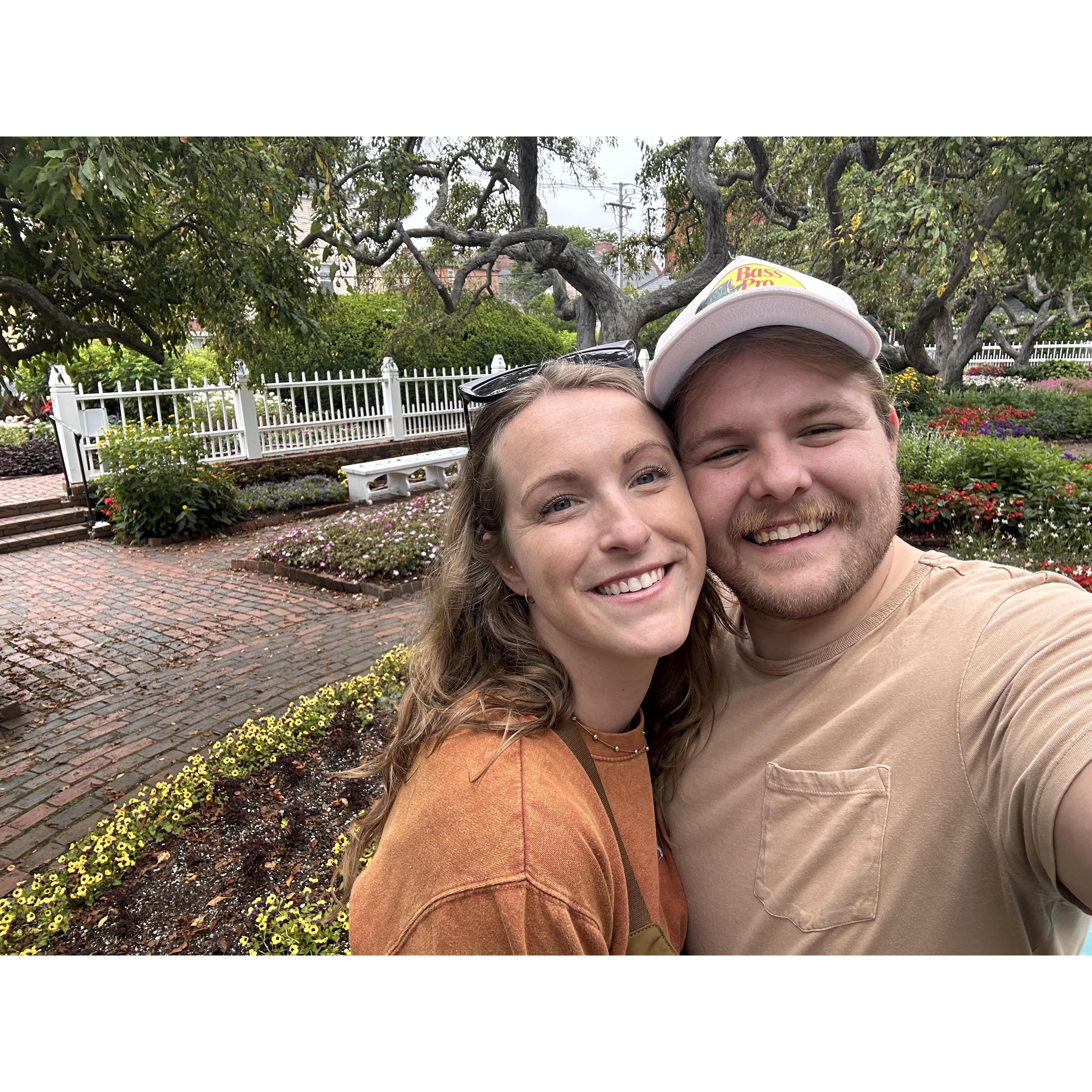 July 2023 - Portsmouth, NH; first day of unemployment!