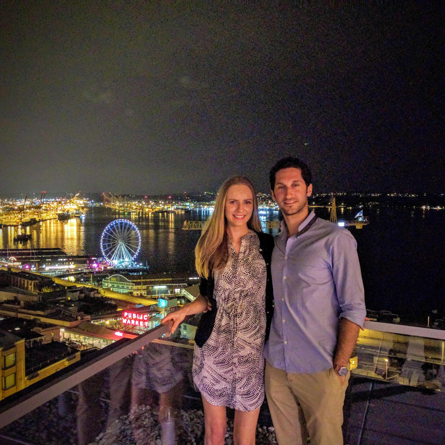 Our first dinner date night in Seattle