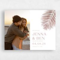 Brown Wedding Save the Date - Curacao Photo