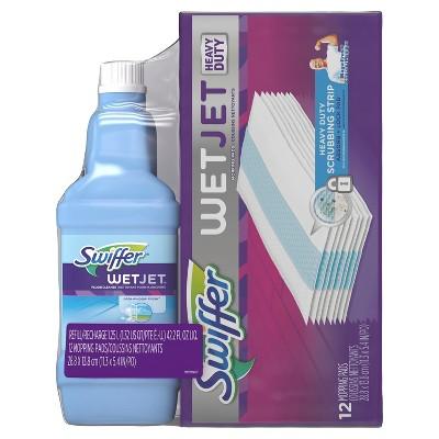 Swiffer WetJet Pad & Liquid Bundle Pack - 42.2 fl oz/12ct