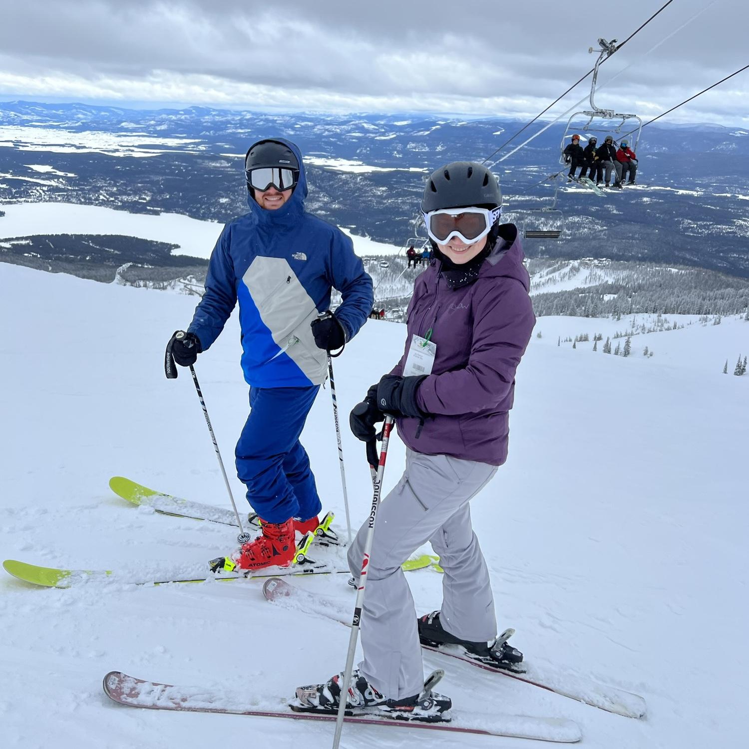 Skiing in Whitefish, MT