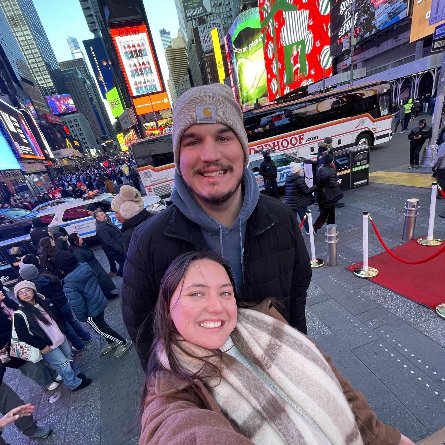 Will's surprise birthday trip to New York December 2024