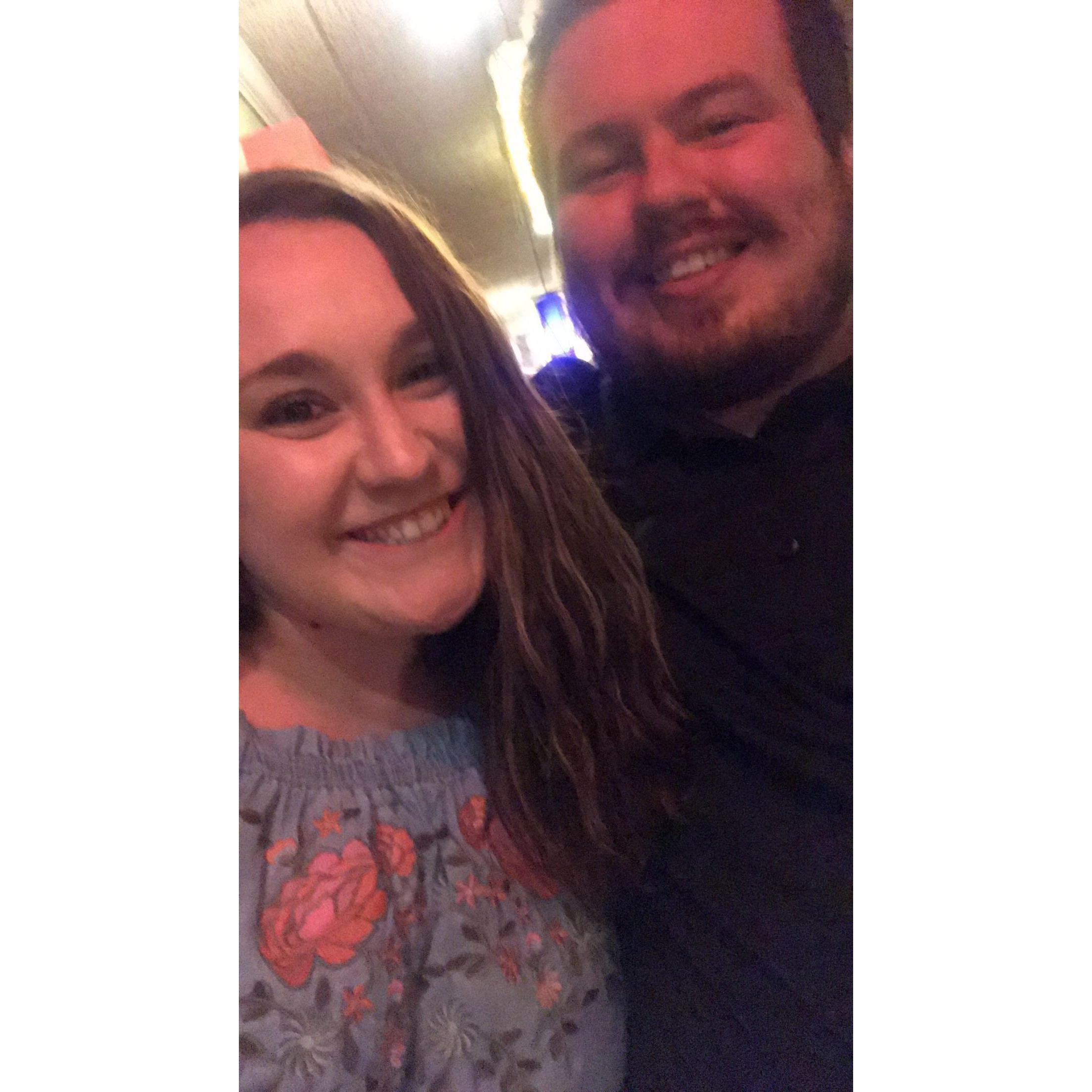 Right after Seth's college graduation!