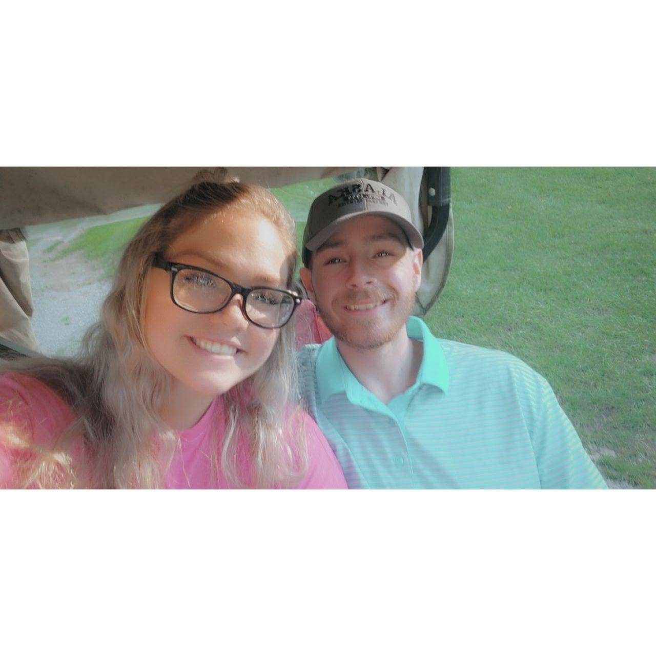 Golfing!