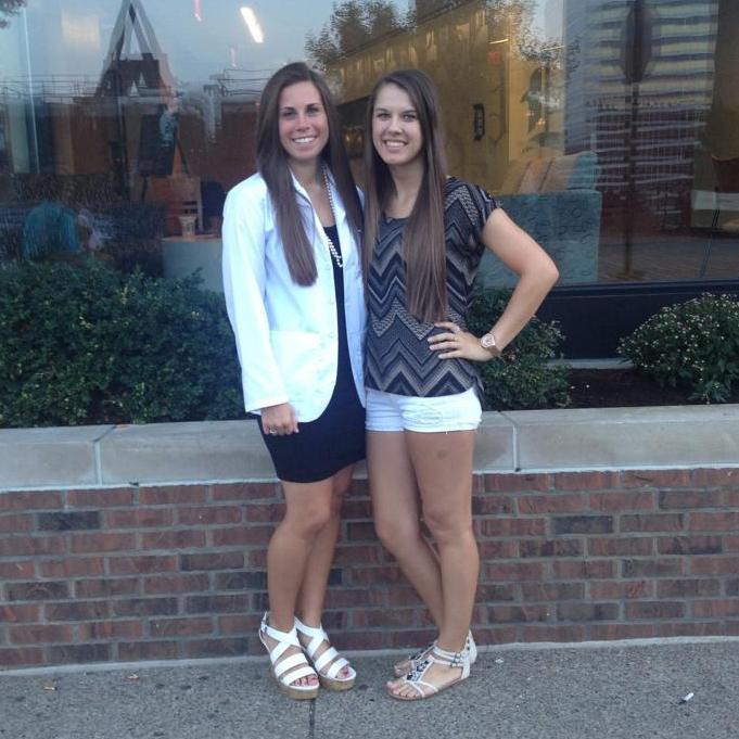 Michelle getting her White Coat at Duquesne