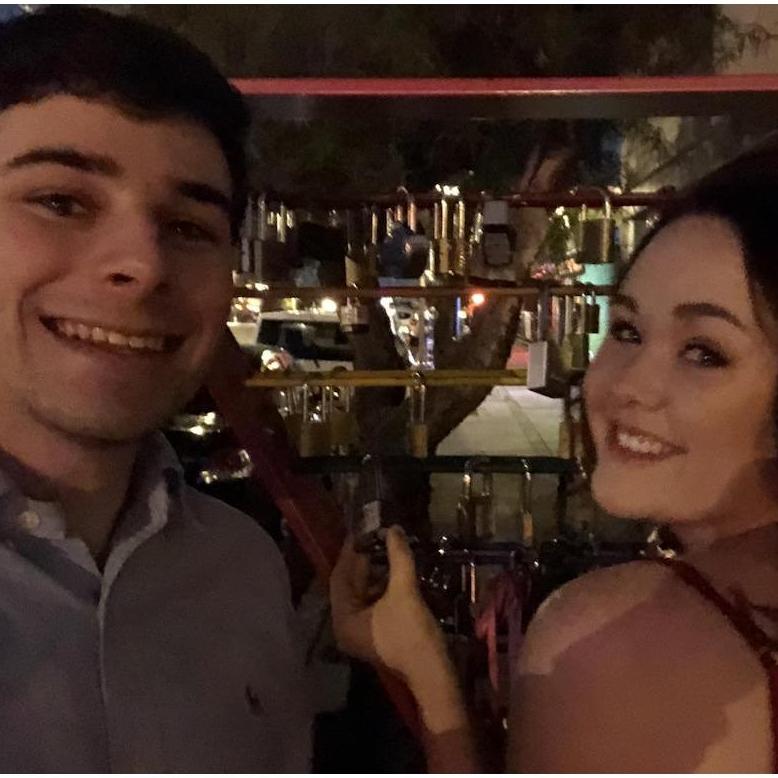 2nd anniversary, leaving a lock on 4th street in Tucson
