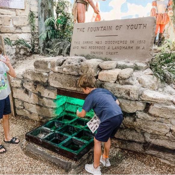 Ponce de Leon's Fountain of Youth.