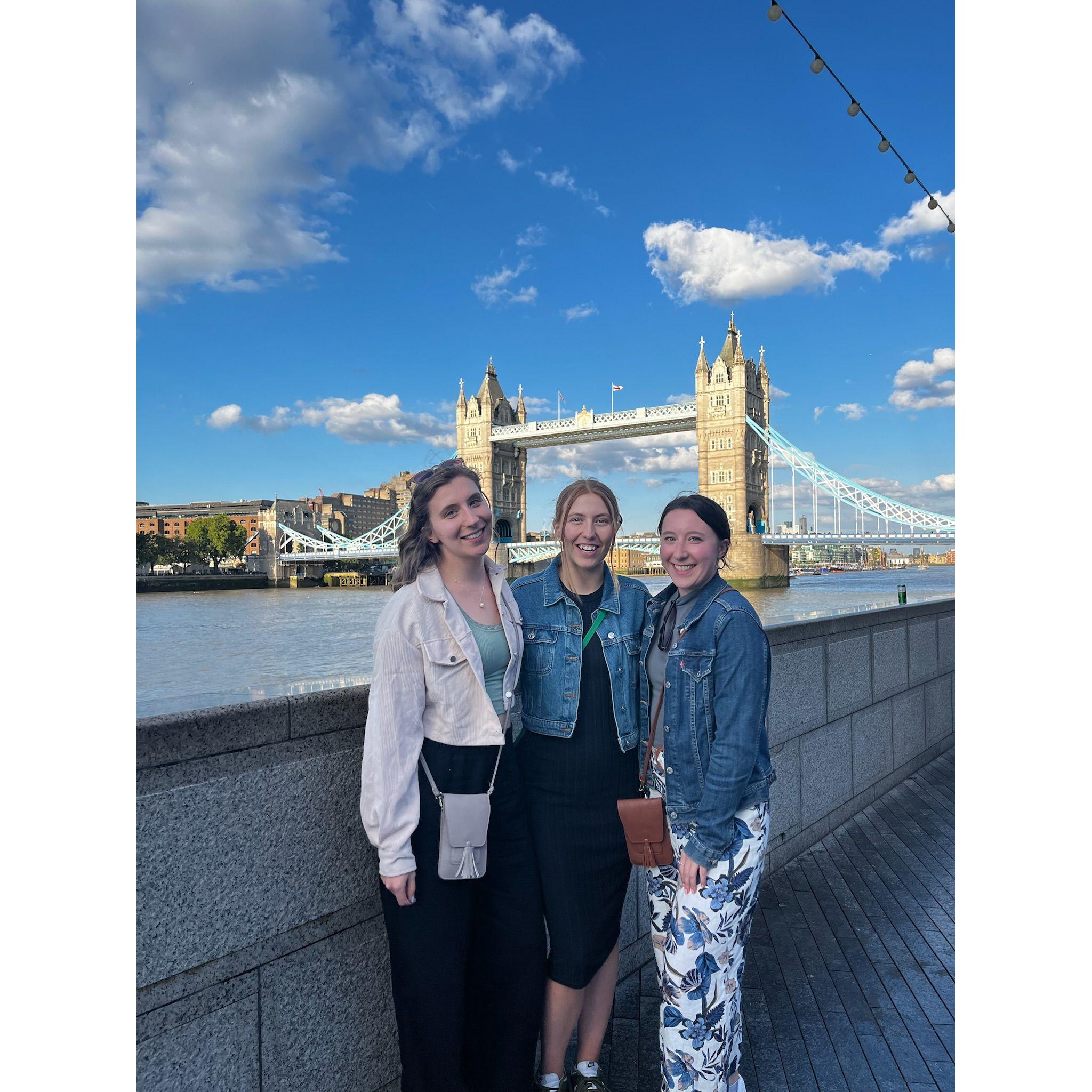 Bride & Friends in London