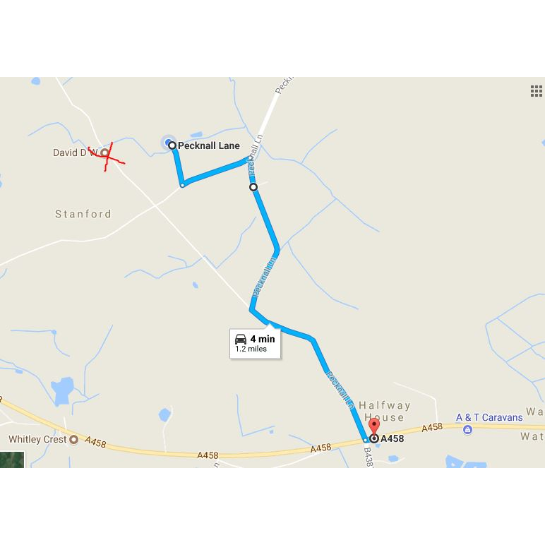 All the surrounding houses have the same postcode, so please do not follow your sat nav in the final half mile. Please use this map for the route.  You will see wedding signs, please follow them.