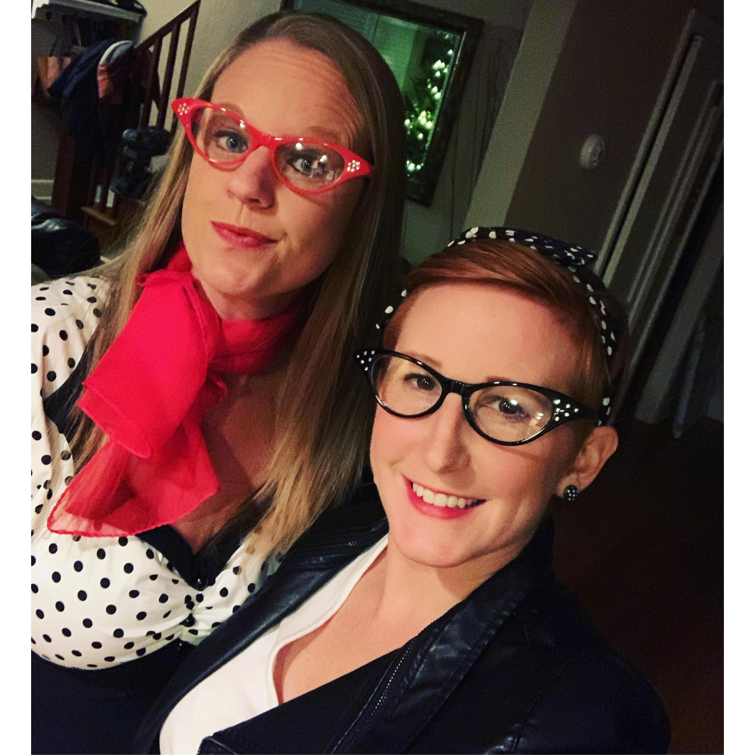 Heading to our first sock hop to support the CTK auction