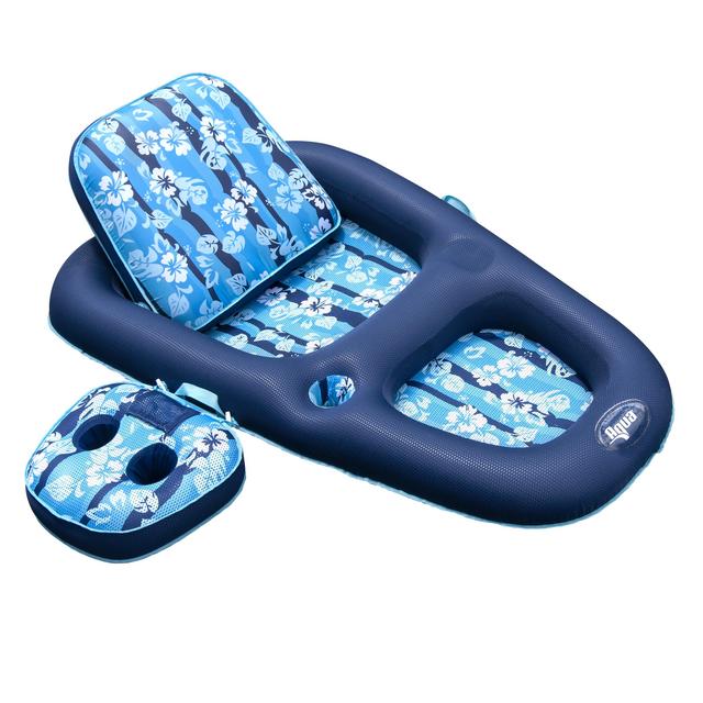 Aqua 2-in-1 Tanner and Recliner with Adjustable Backrest and DuoLock Inflation System