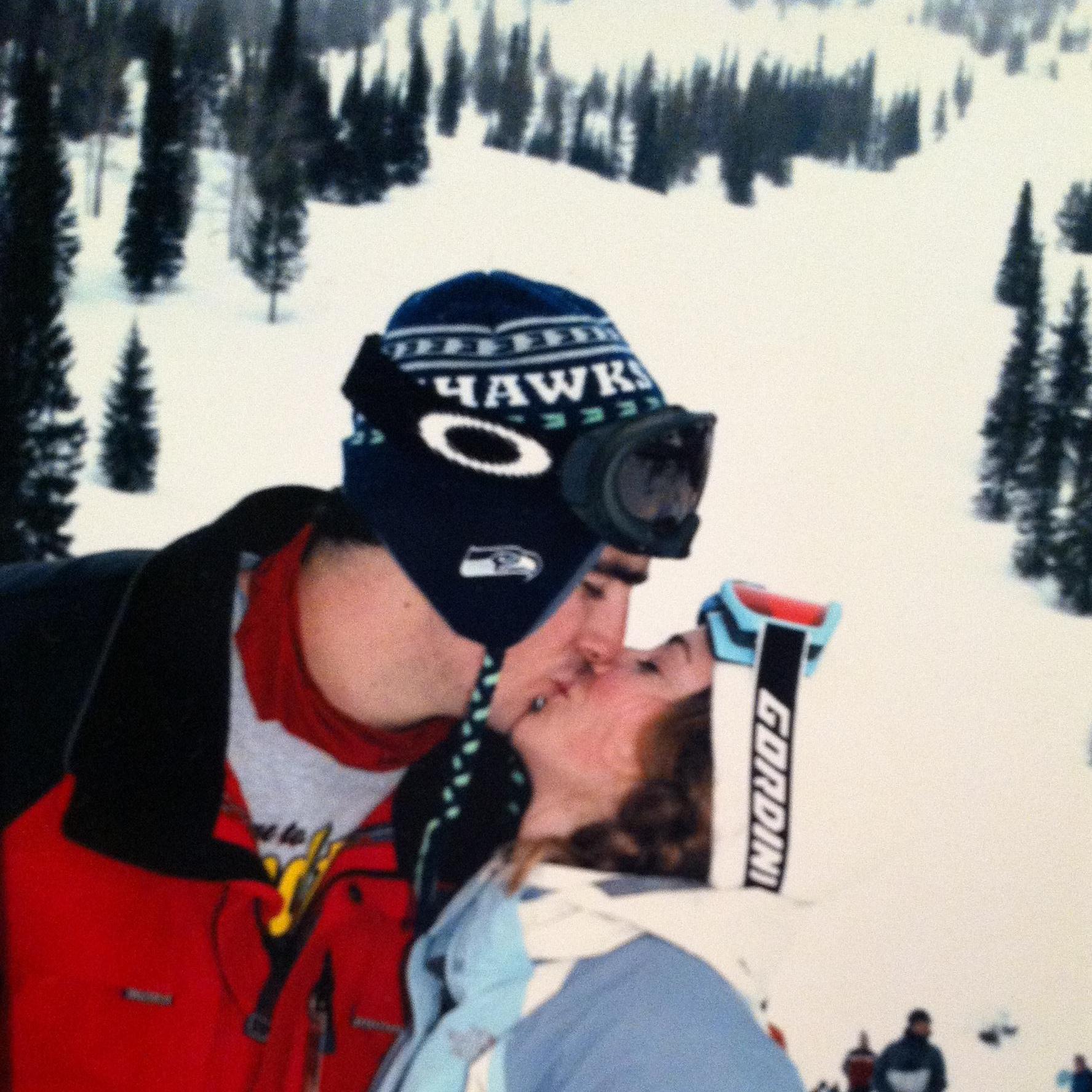 Our first Ski/Board trip at Schweitzer Mountain.  Feb. 2013