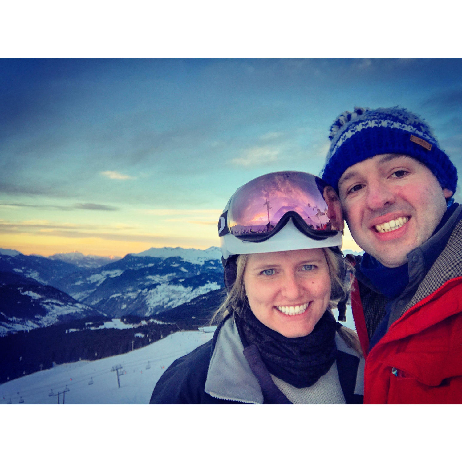 Skiing in Meribel to celebrate New Years
December 2017