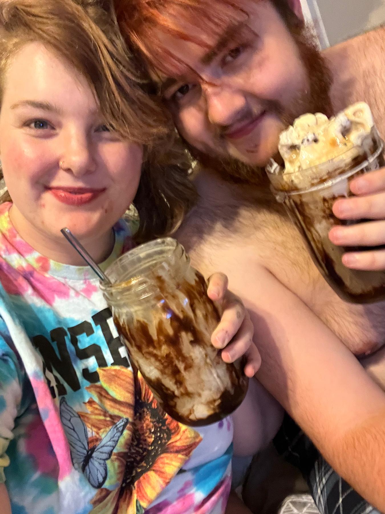 We both have sweet tooth’s! 🍦