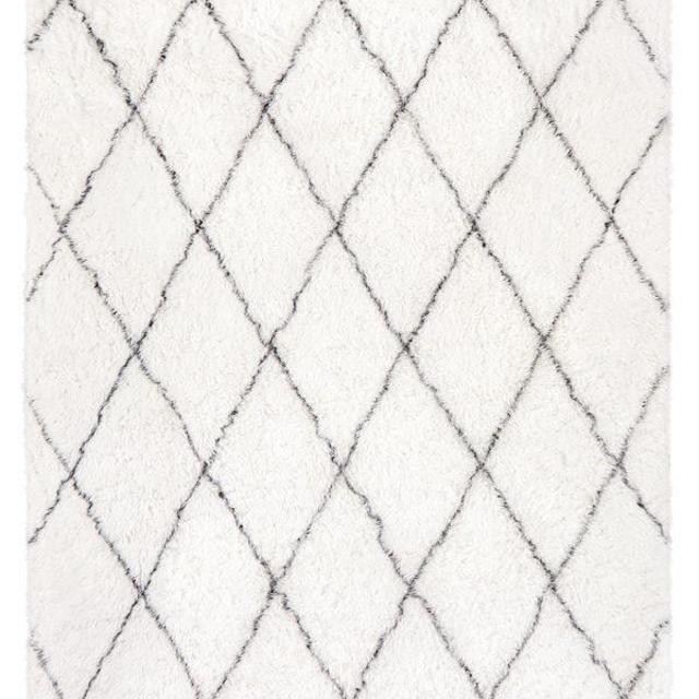 3' x 5' Plush Moroccan Diamond Rug