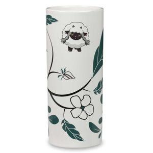 www.pokemoncenter.com - Wooloo Pokémon Home Accents White Ceramic Vase