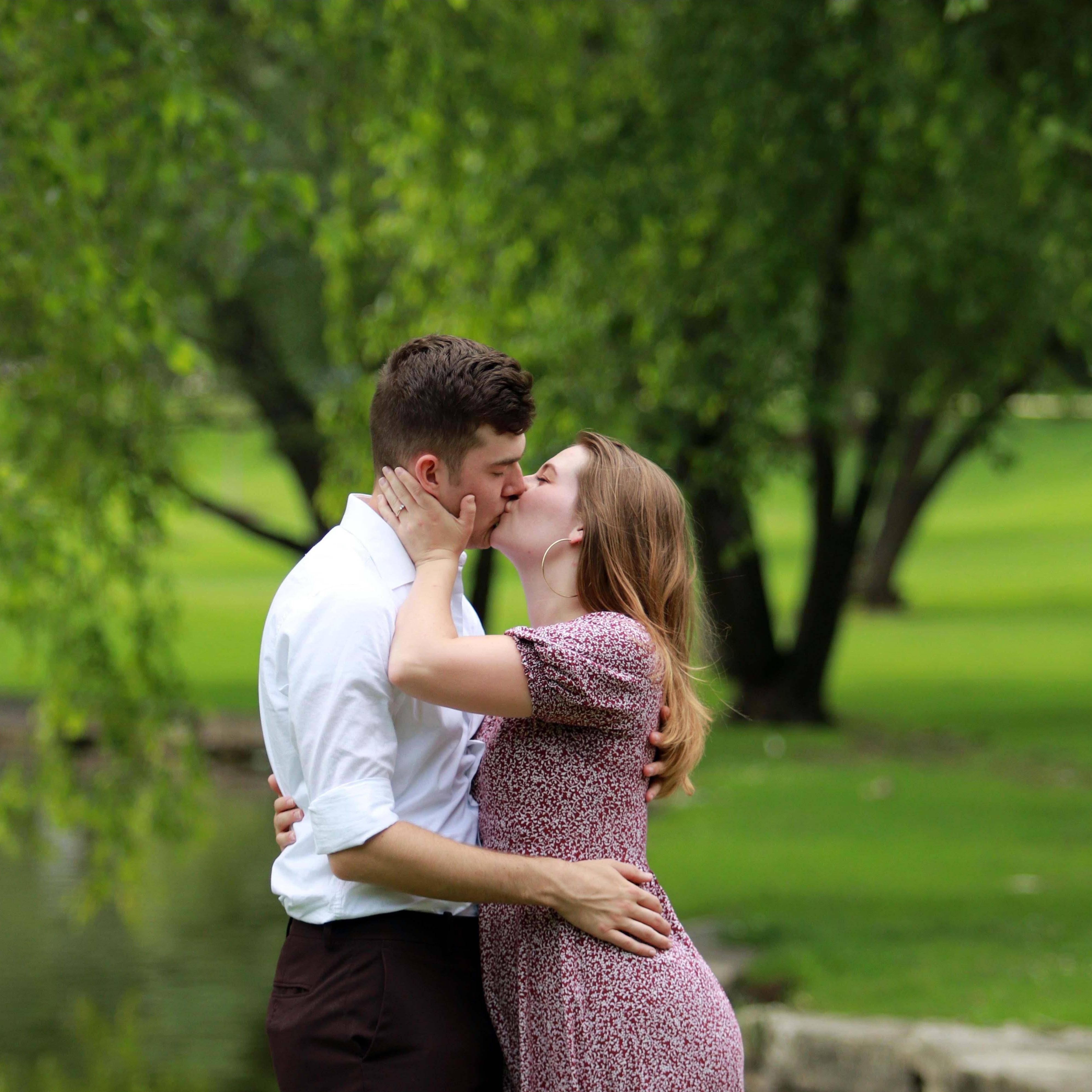 This is my favorite newly-wed photo we took together!