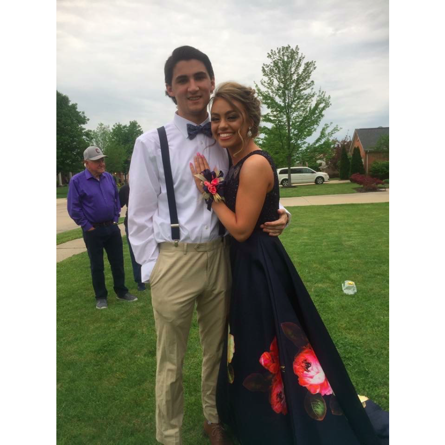 My senior prom in 2017!