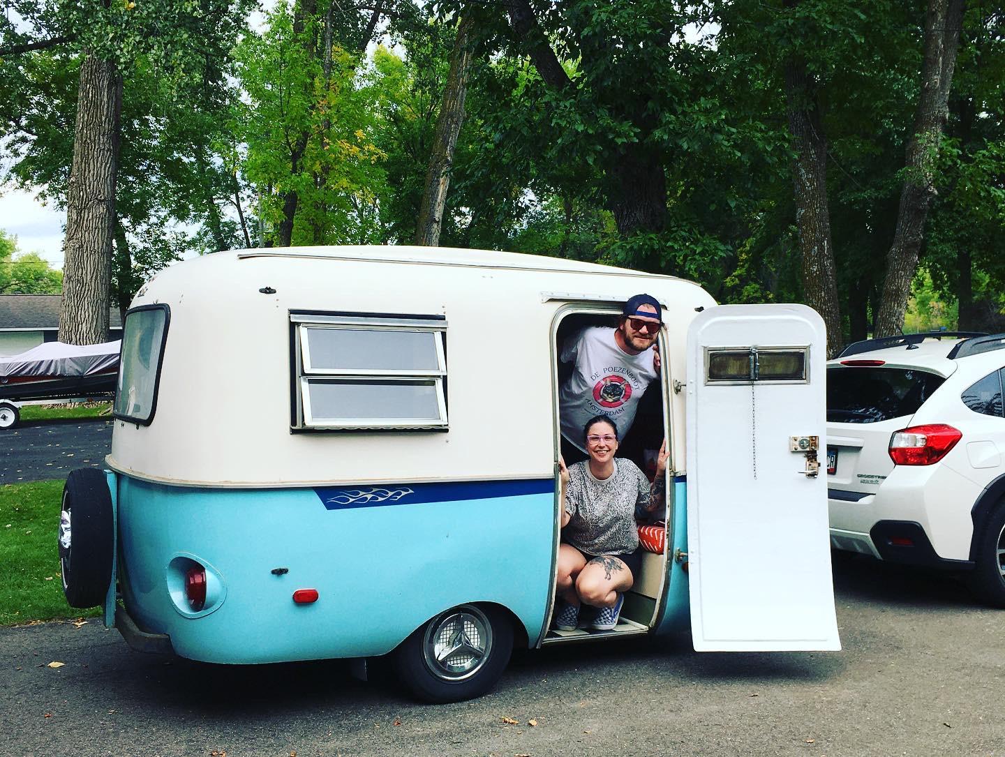 Loretta's maiden voyage, Dassel MN, July 2020