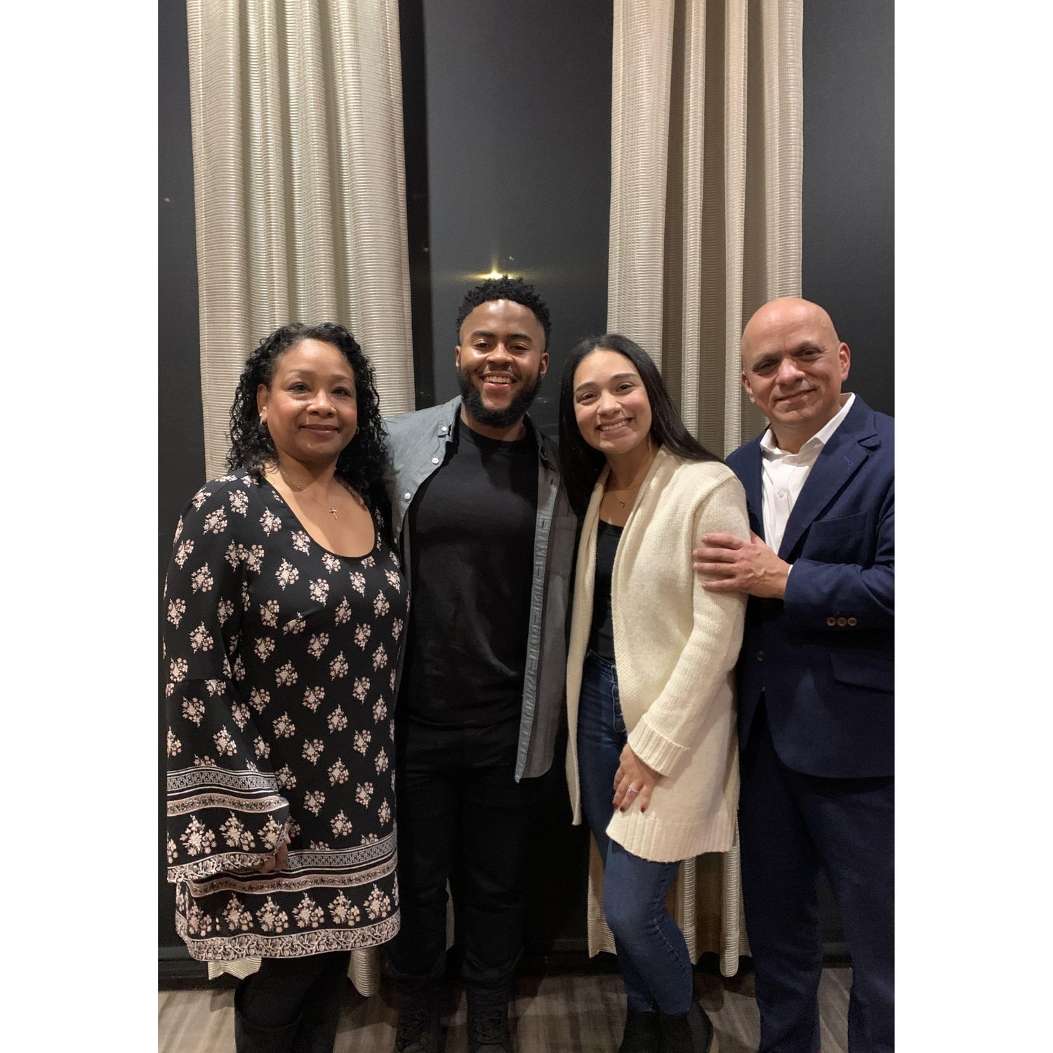Having our parents present to see our engagement was a beautiful gift.