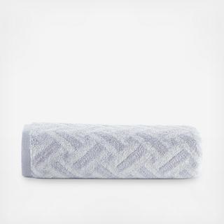 Criss Cross Stripe Bath Towel