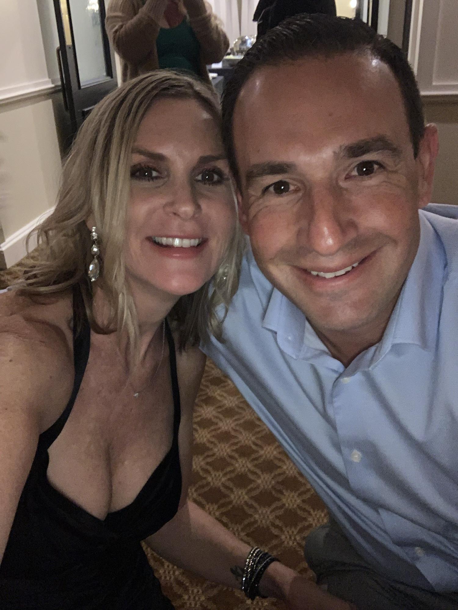 Happy together at Wes’s 20 year HS Reunion.