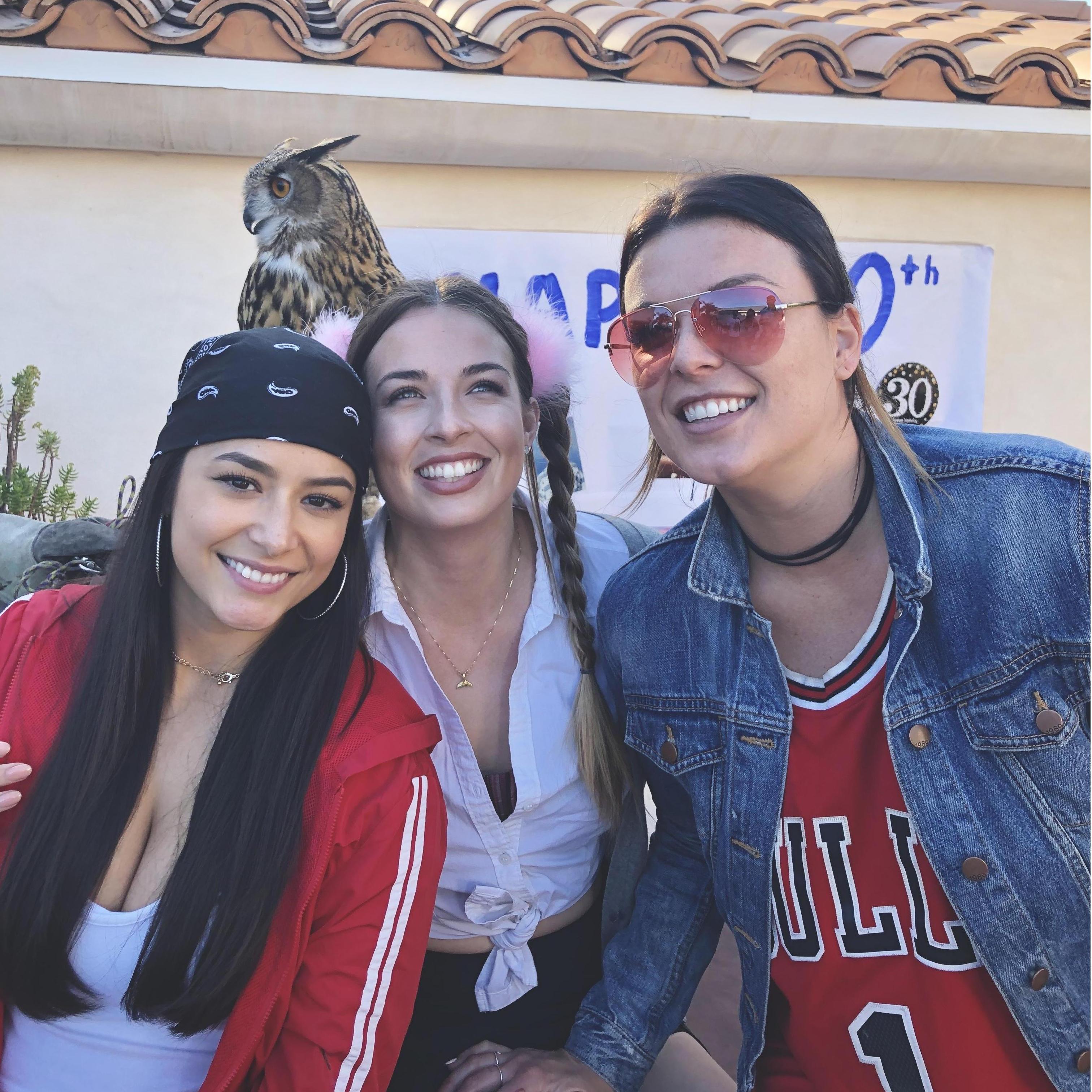 my 90's sistas at Chris's 30th - 2019