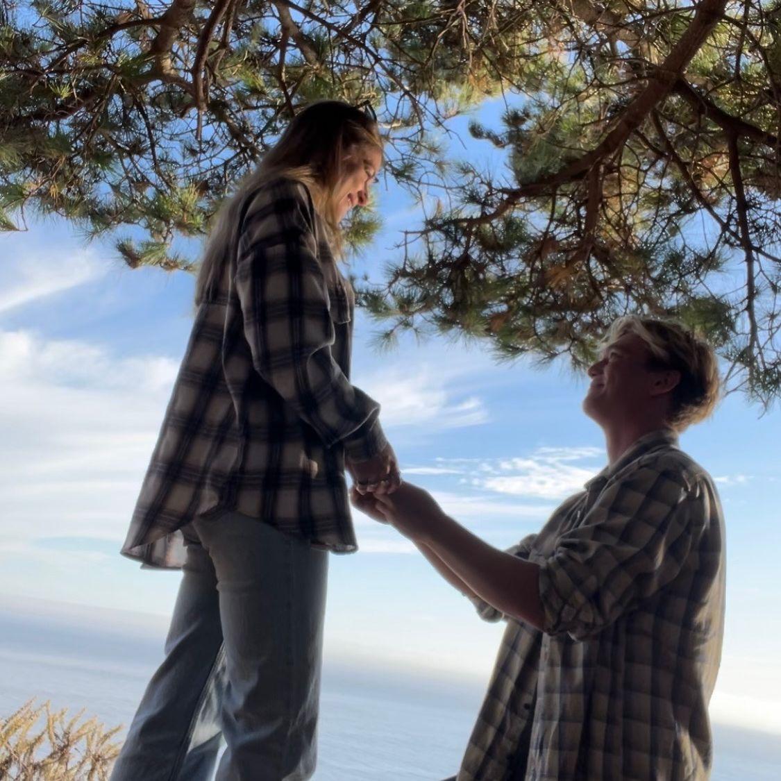 She said yes!