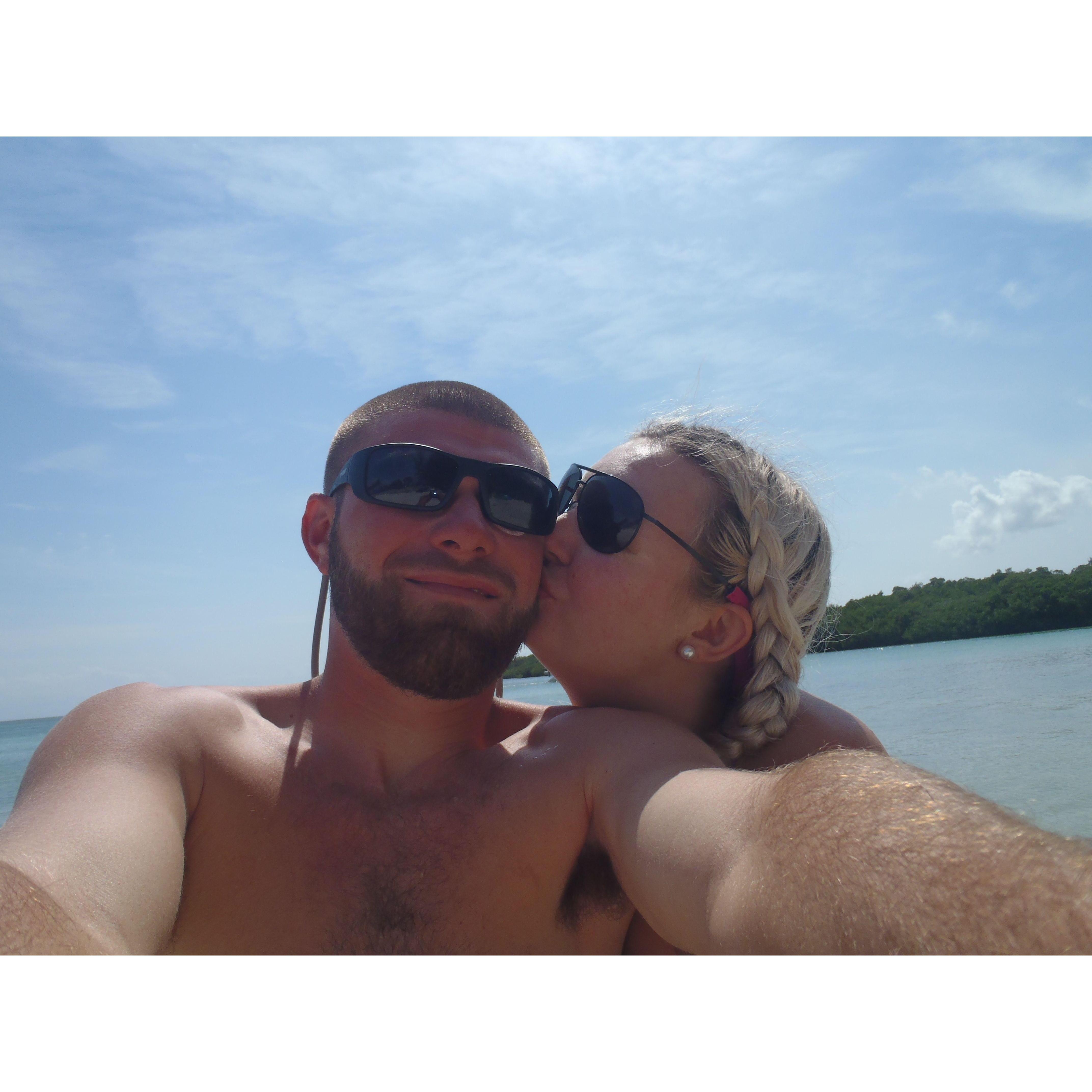 Our first trip to the Keys together in April 2016