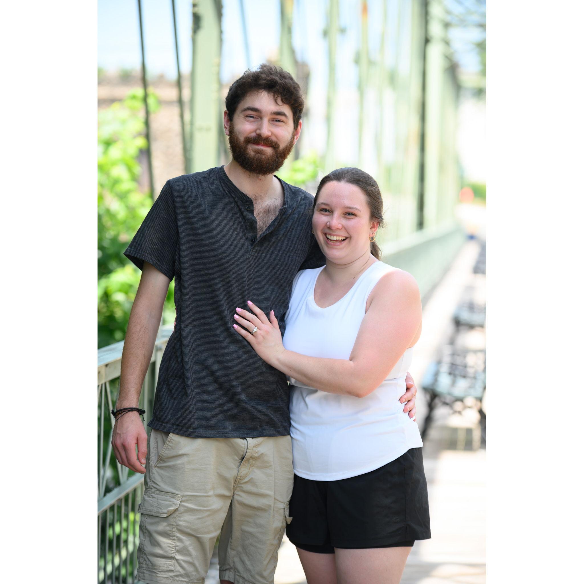 Moments after "I do"