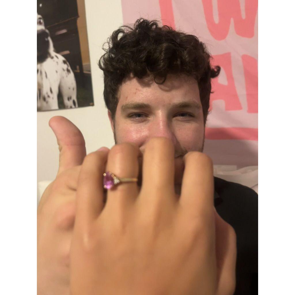 Right after proposing