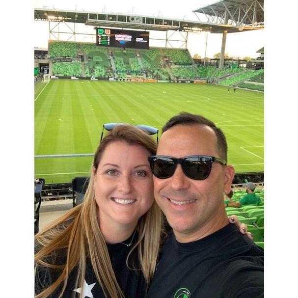 First time watching the Austin FC MLS game together