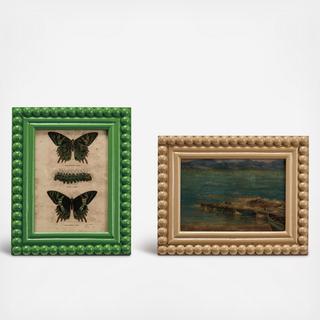 Rustic Charm 2-Piece Hobnail Frame Set