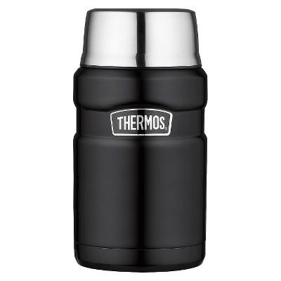 Thermos 24oz Stainless King Food Jar - Black