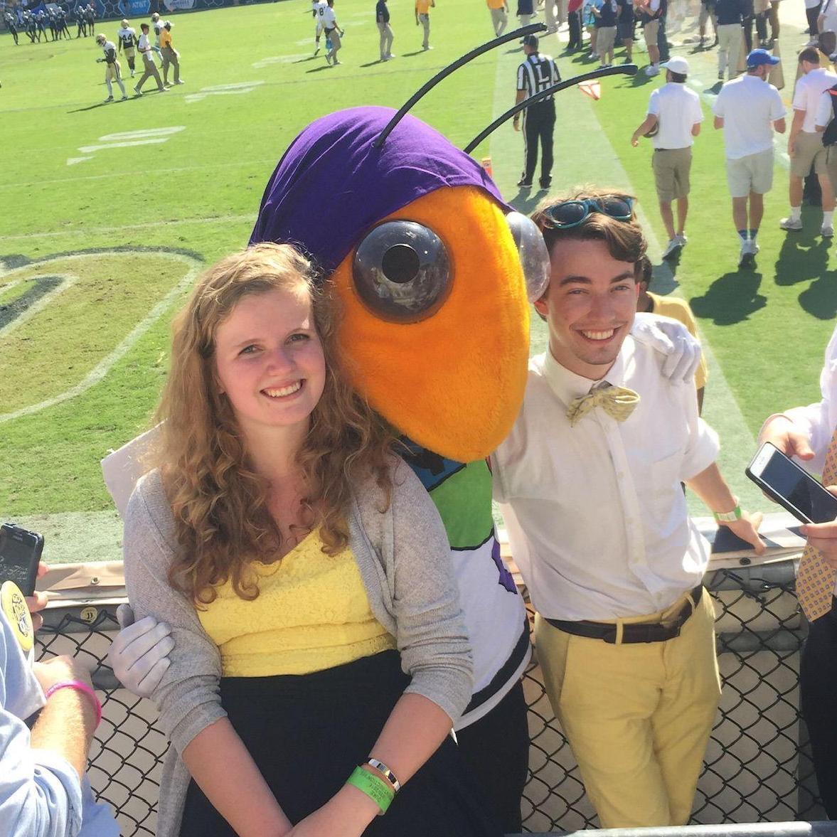 Enjoying game day in October 2016. GO JACKETS!