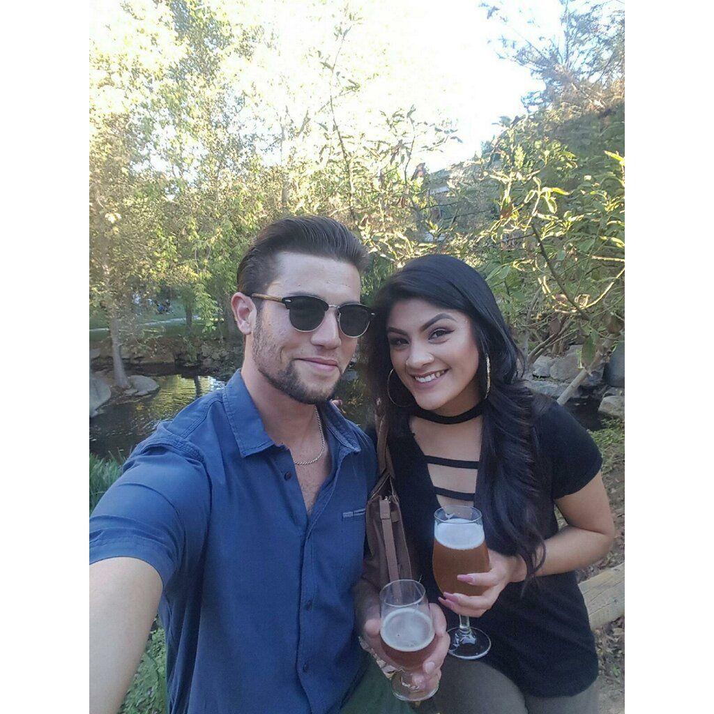 This was taken on the day we became official boyfriend and girlfriend!