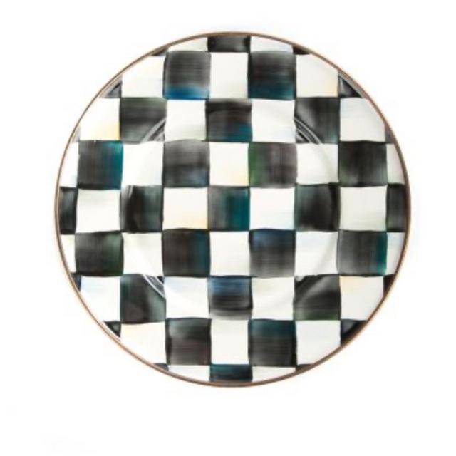Mackenzie-Childs Courtly Check Salad Plate