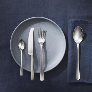 Copenhagen Stainless Steel Matte 5-Piece Flatware Set, Service for 1