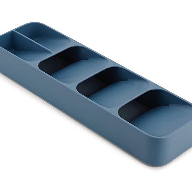Joseph Joseph 85181 DrawerStore Compact Cutlery organizer-Editions (Sky), Small