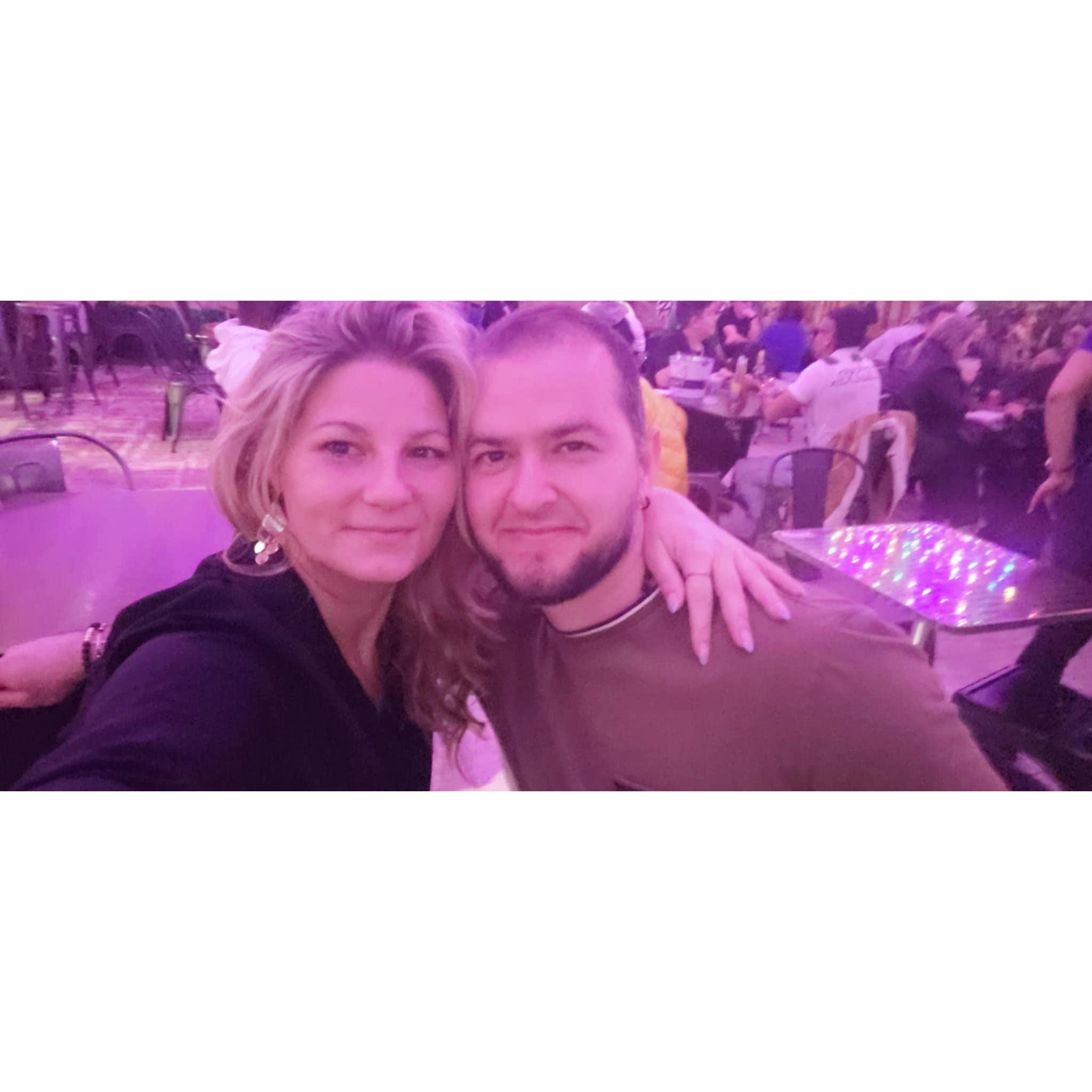Our first date! ¡Nuestra primera cita!