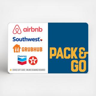 Pack & Go Gift Card