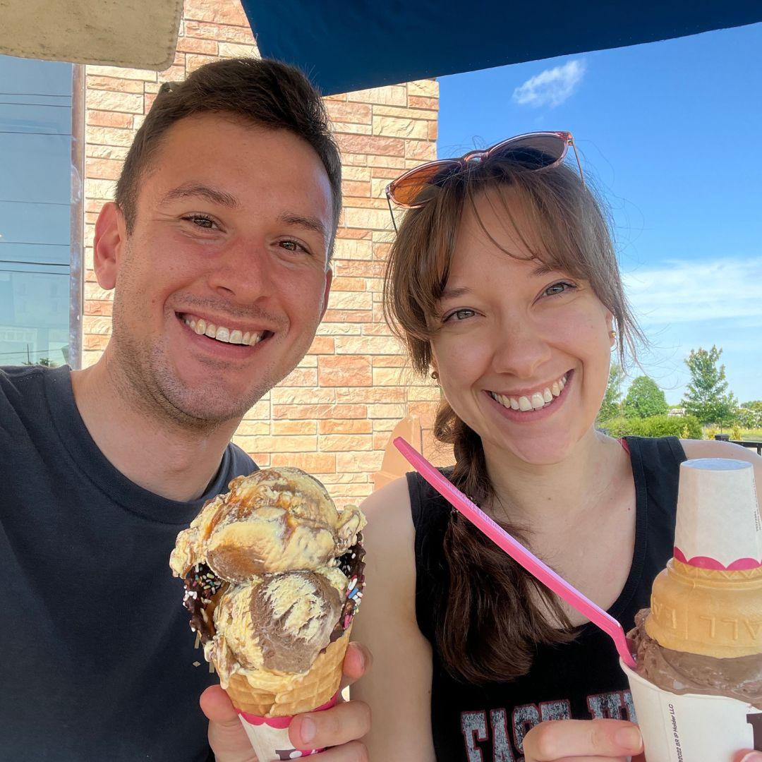 Our first date!